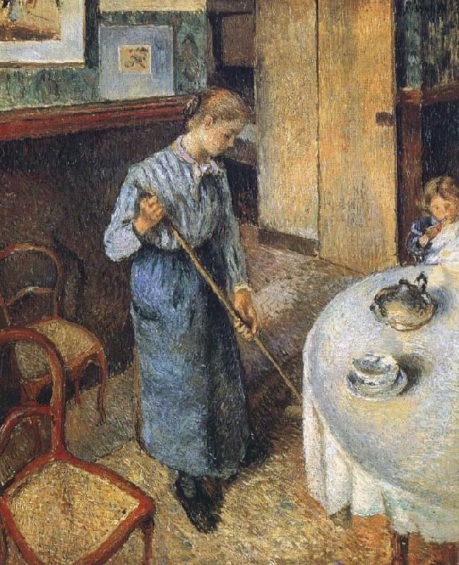 Camille Pissarro Rural small maids